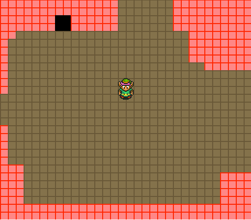 Link in starting area